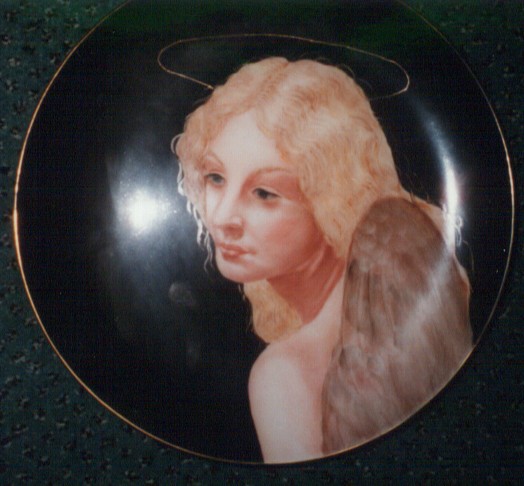 Angel - Painting by Brook Davis