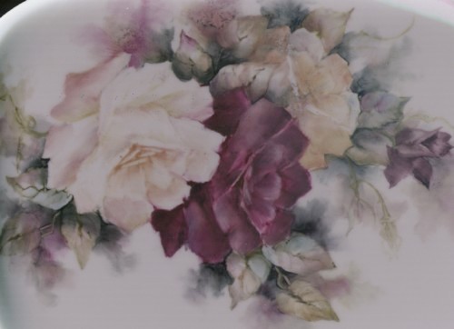 Rose Painting by Donna Debling