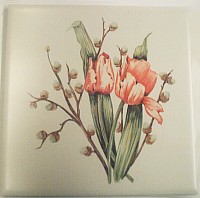 Tulips on Tiles - 2nd Tile